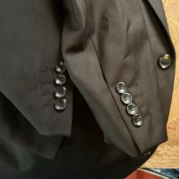 Porto Filo Dress Suit Jacket, NWOT, Men’s Size 44, PTP 24” across back approx - Picture 11 of 12